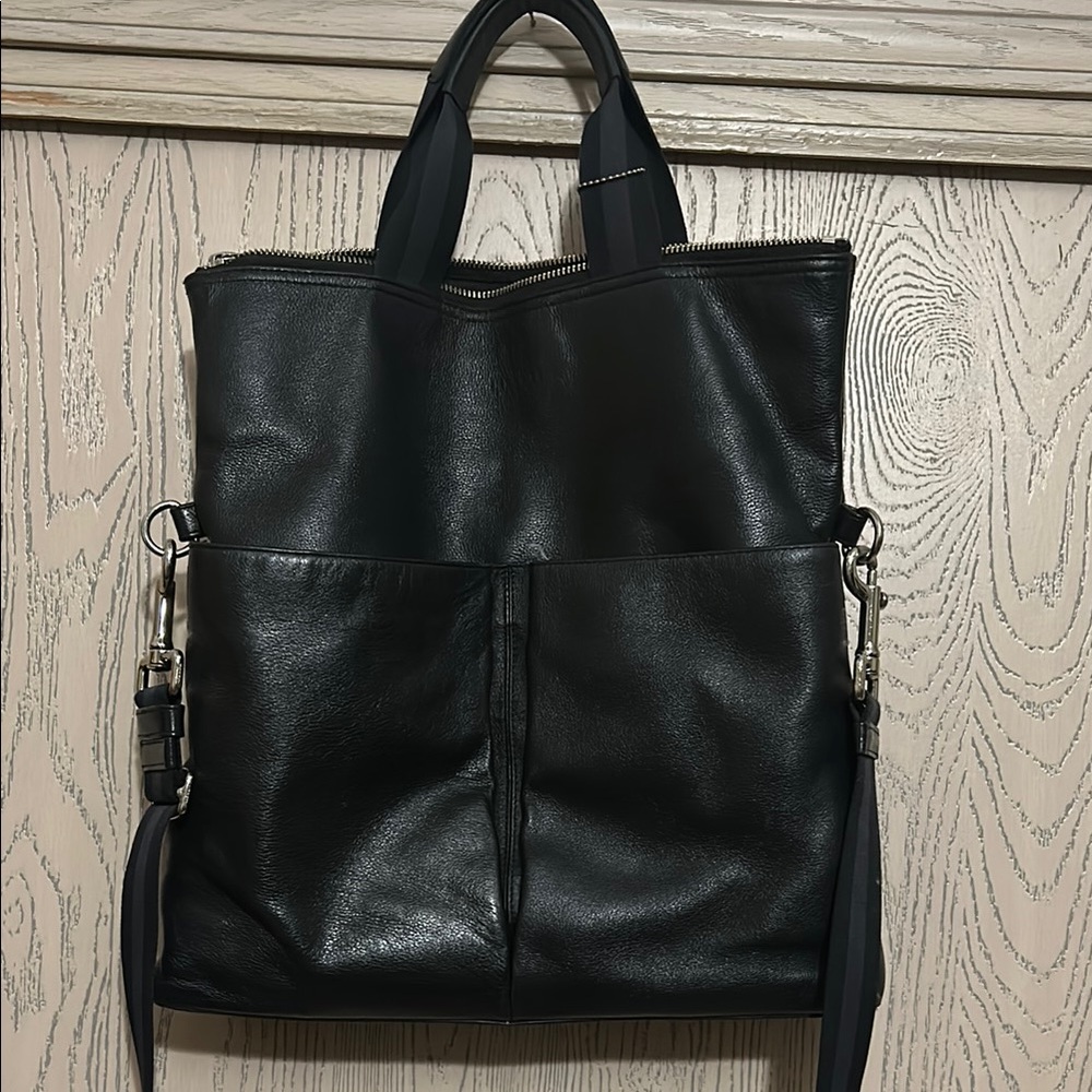 Coach Black Leather Bag